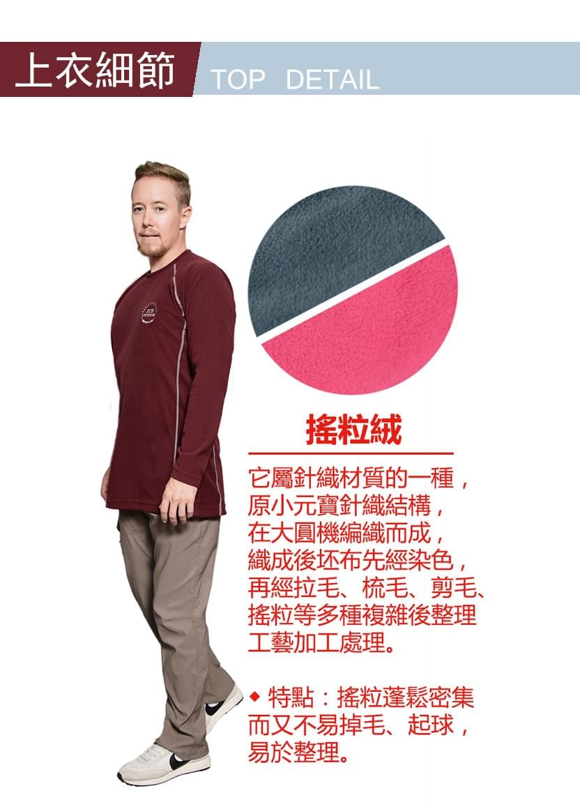 中性款個性品牌超細搖粒絨禦寒保暖圓領上衣(DML2306)