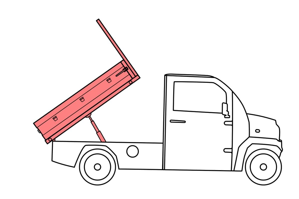 Jonway EV IONA XS Tipper mini truck