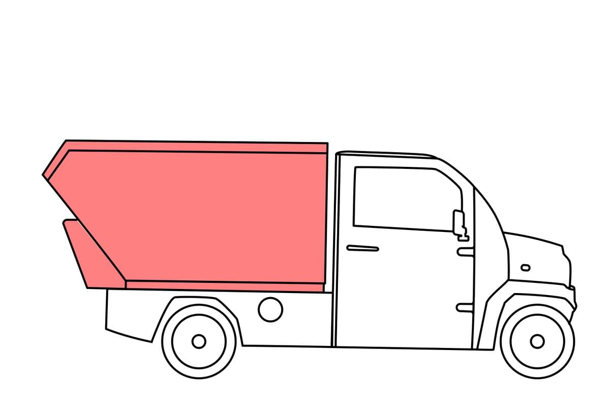 Jonway EV IONA XS waste collection management box mini truck