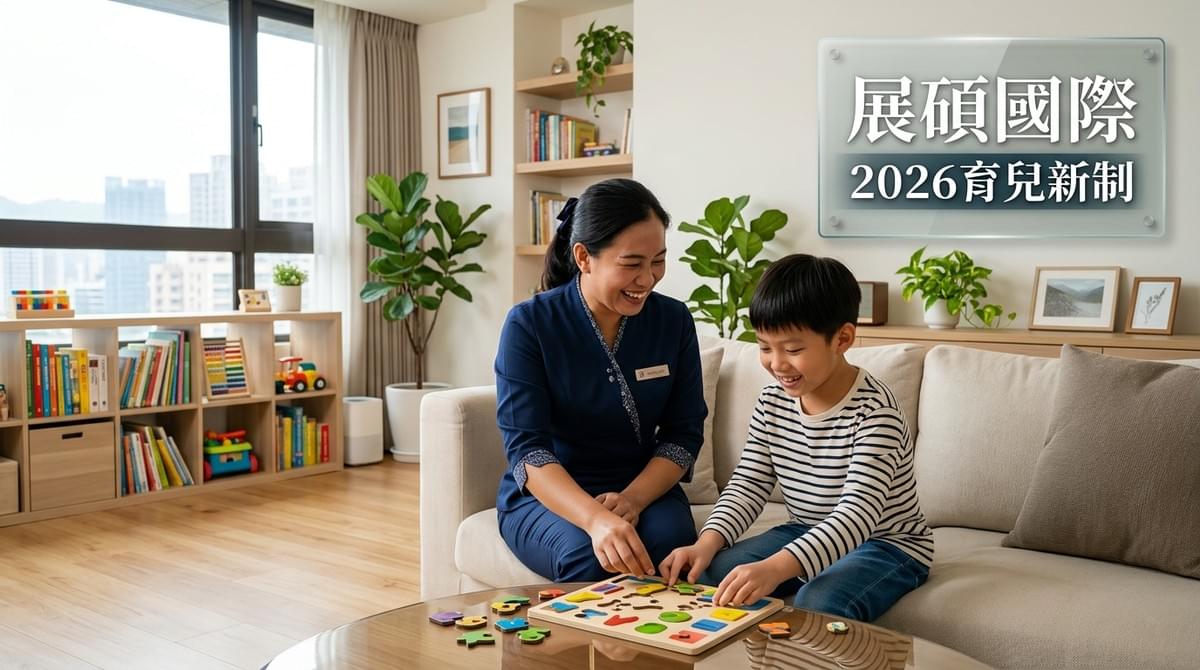 2026外籍幫傭申請資格放寬-12歲以下幼兒家庭適用-展碩國際專題報導