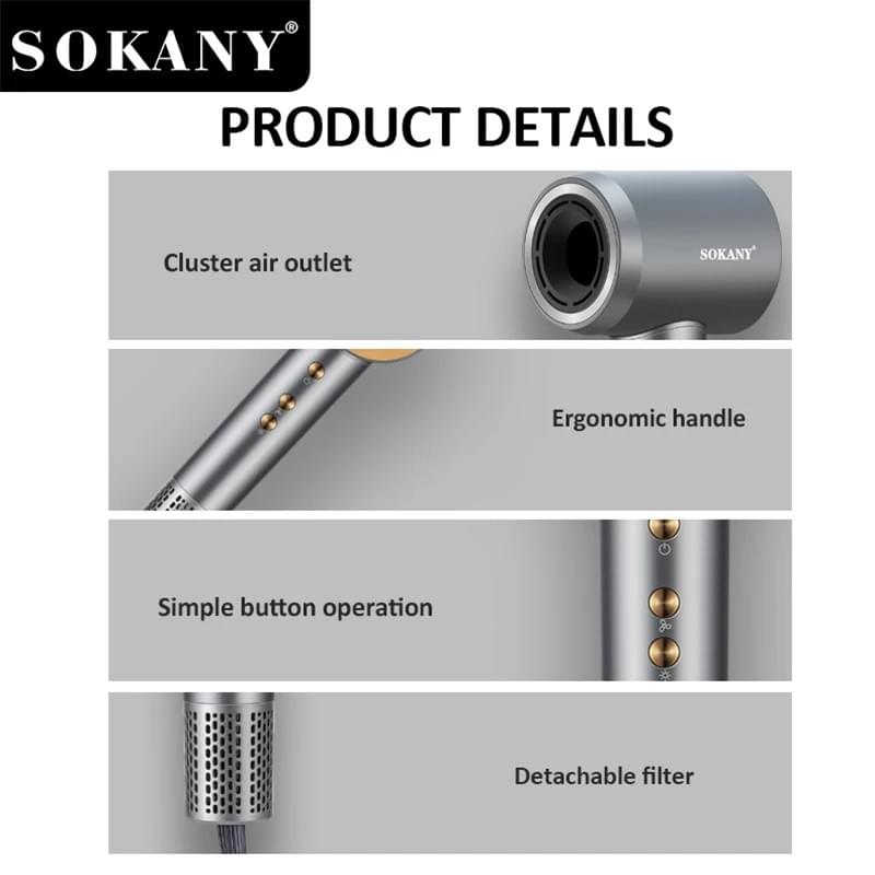 Secador de pelo portátil de viaje SK-14020