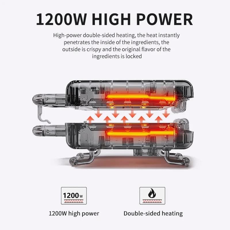 Parrilla antiadherente compacta SK-08018