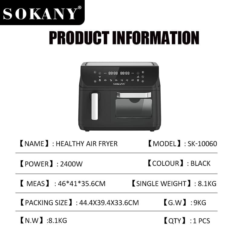 Freidora de Aire 8.5L SK-10060