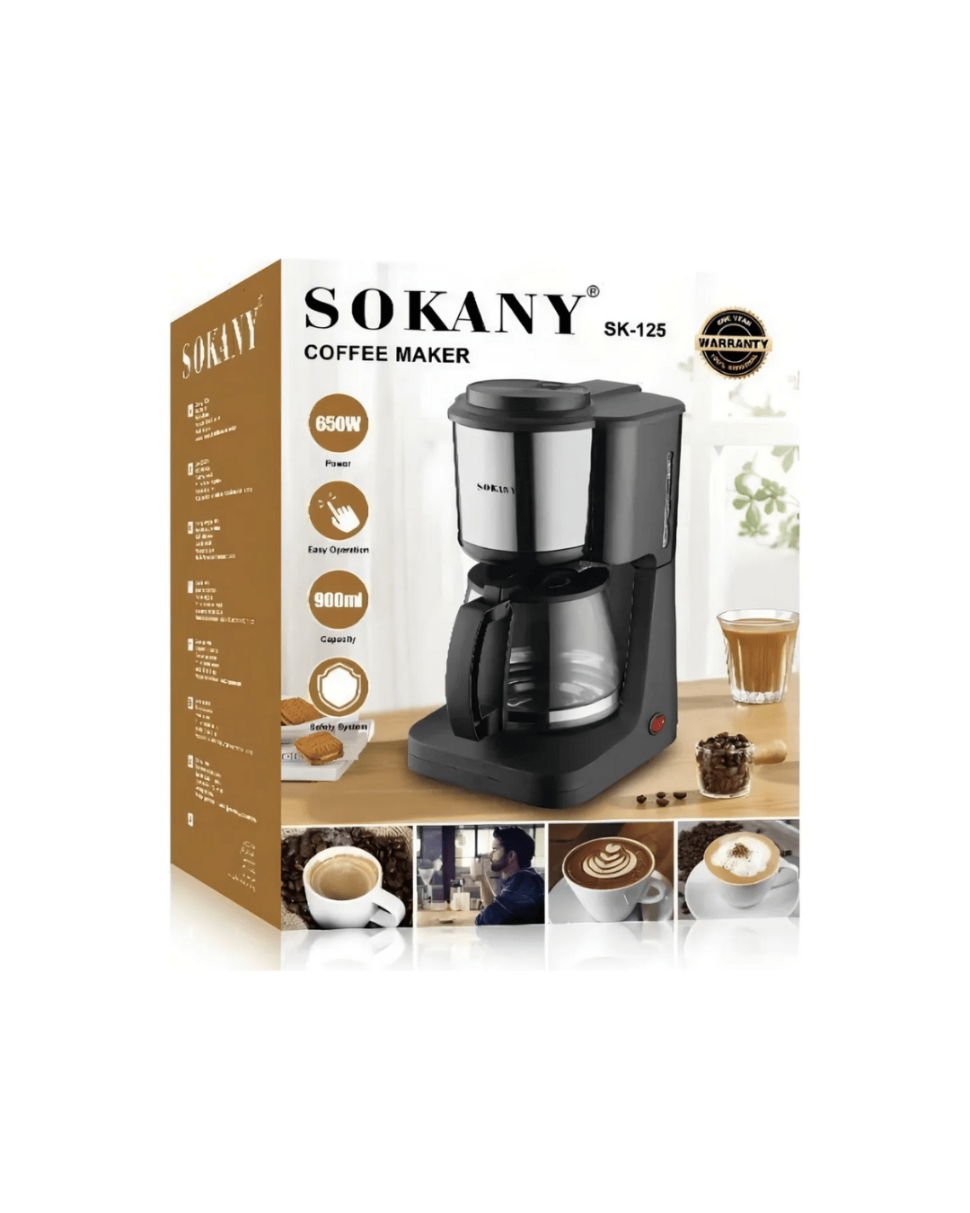 CAFETERA SOKANY SK-125 