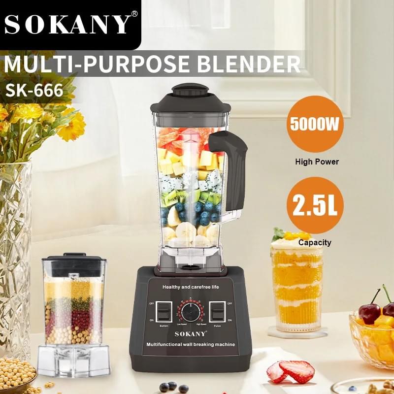Procesador de alimentos multifuncional 2 en 1 SK-666