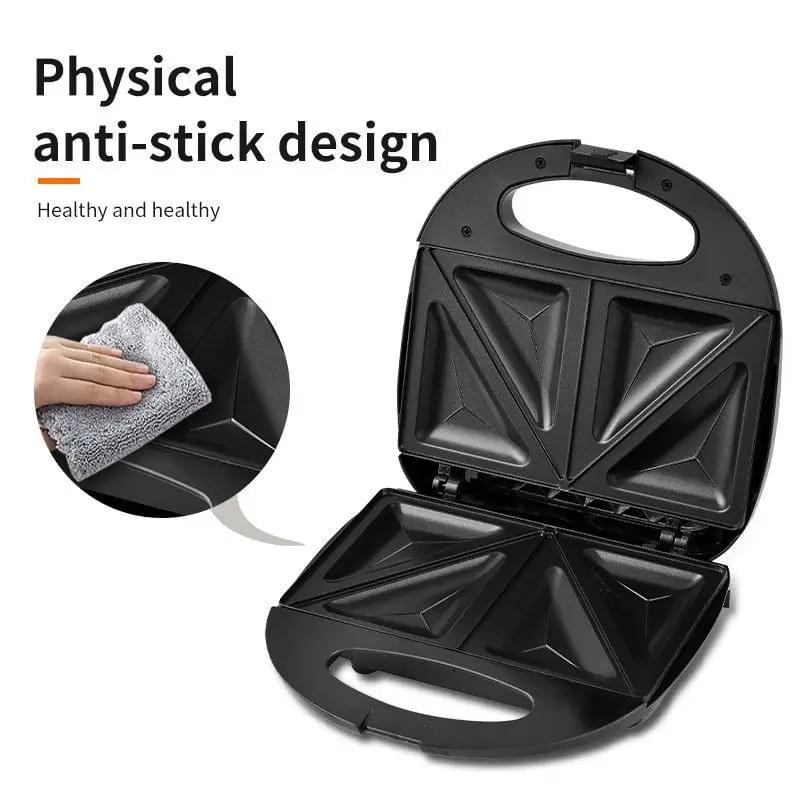 Sandwichera 3 en 1 de 4 rebanadas  SK-902