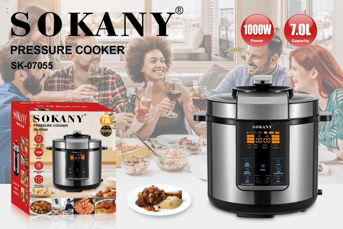 Olla de Presión SOKANY SK-07055