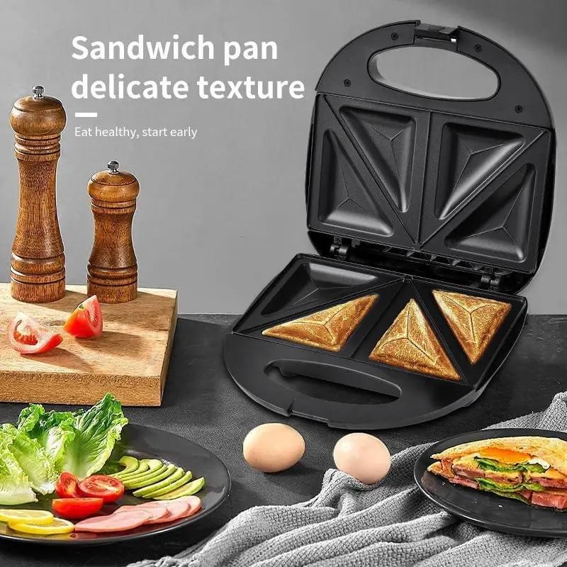 Sandwichera 3 en 1 de 4 rebanadas  SK-902