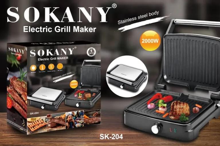 Parrilla eléctrica SK-204