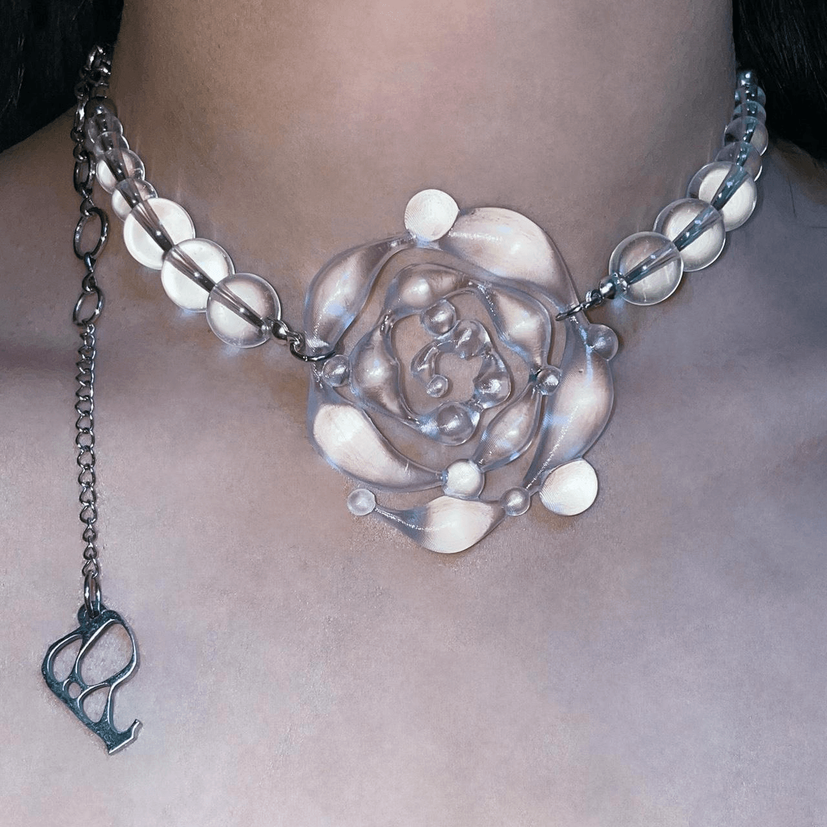 FuRuilin Jewellery | 𝒯𝒽𝑒 𝒲𝒶𝓉𝑒𝓇 𝒮𝓅𝒾𝓇𝒶𝓁 Necklace *