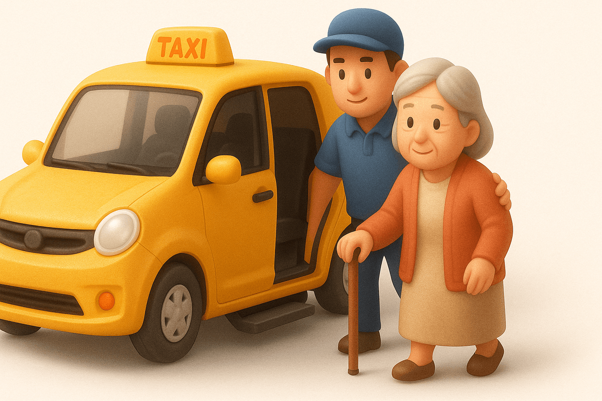 長照補助交通接送 一般戶自付 27% 中低收入戶自付 9% 低收入戶全額補助 搭配長照交通接送 爬梯機+無障礙計程車 =二項補助通通有