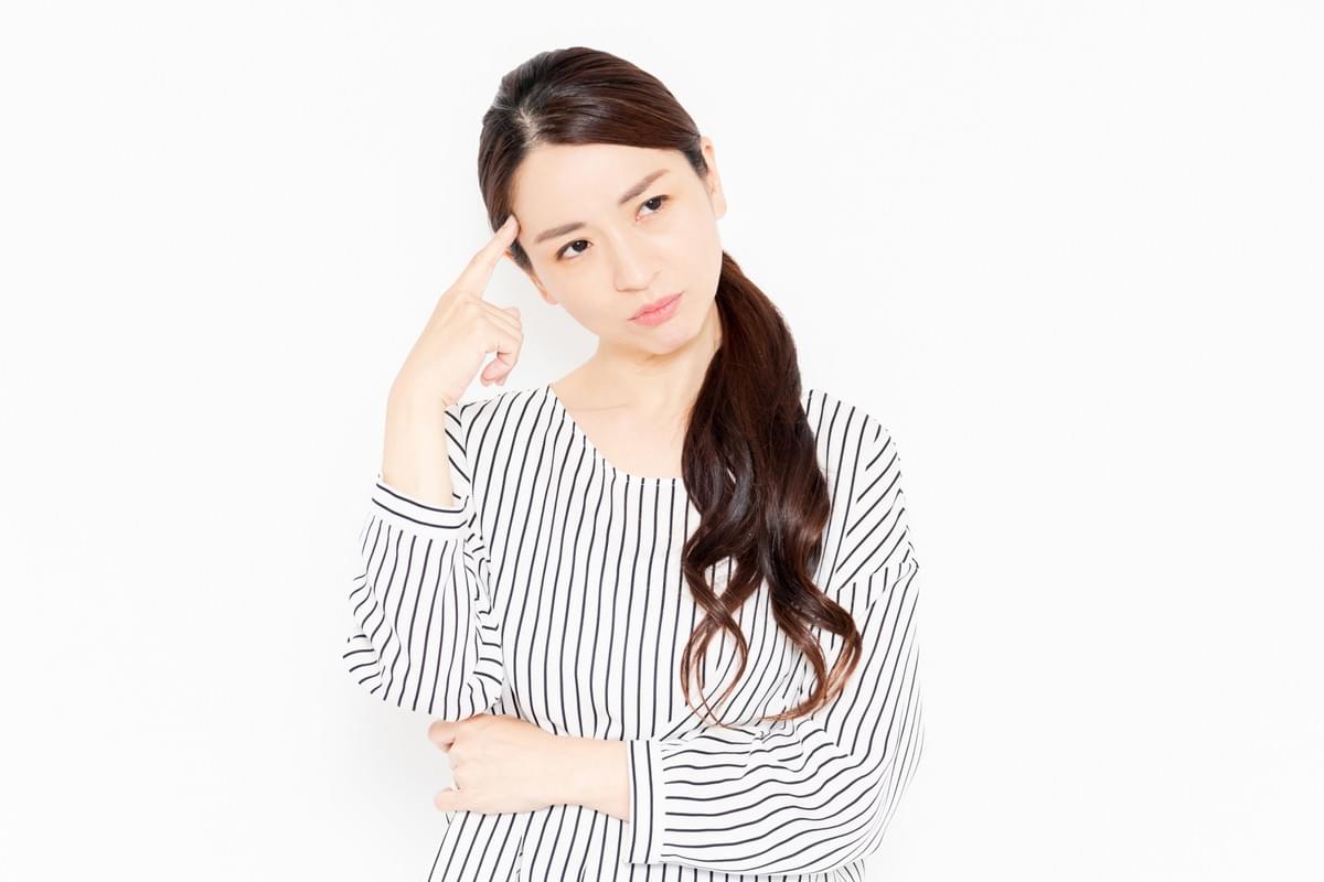 困っているお母さん