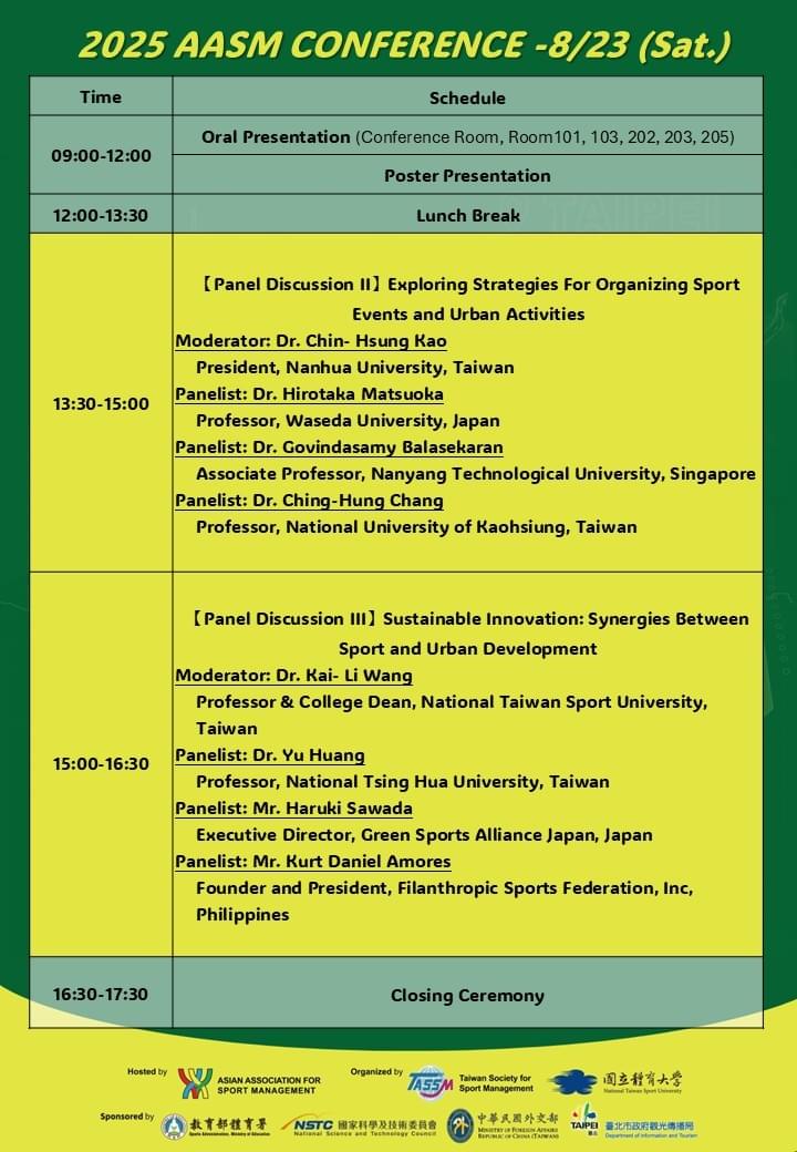 Welcome to the AASM 2025 Conference in Taipei Thank you for joining us at the 2025 AASM Conference inTaipei.