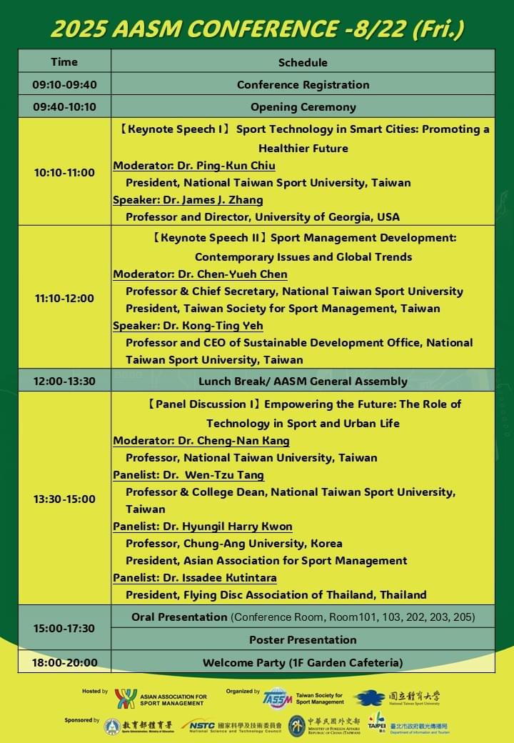 Welcome to the AASM 2025 Conference in Taipei Thank you for joining us at the 2025 AASM Conference inTaipei.