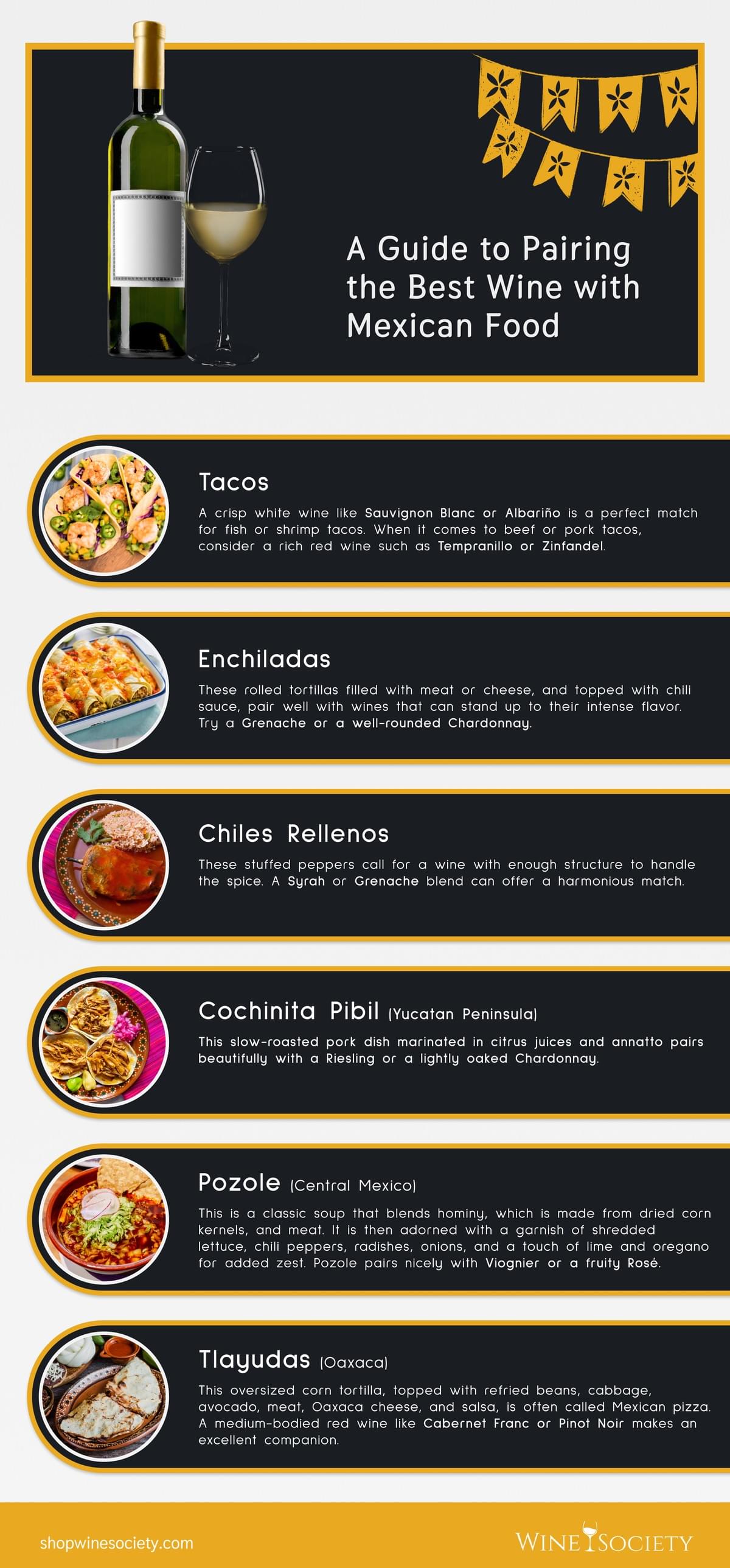 A Guide to Pairing the Best Wine with Mexican Food