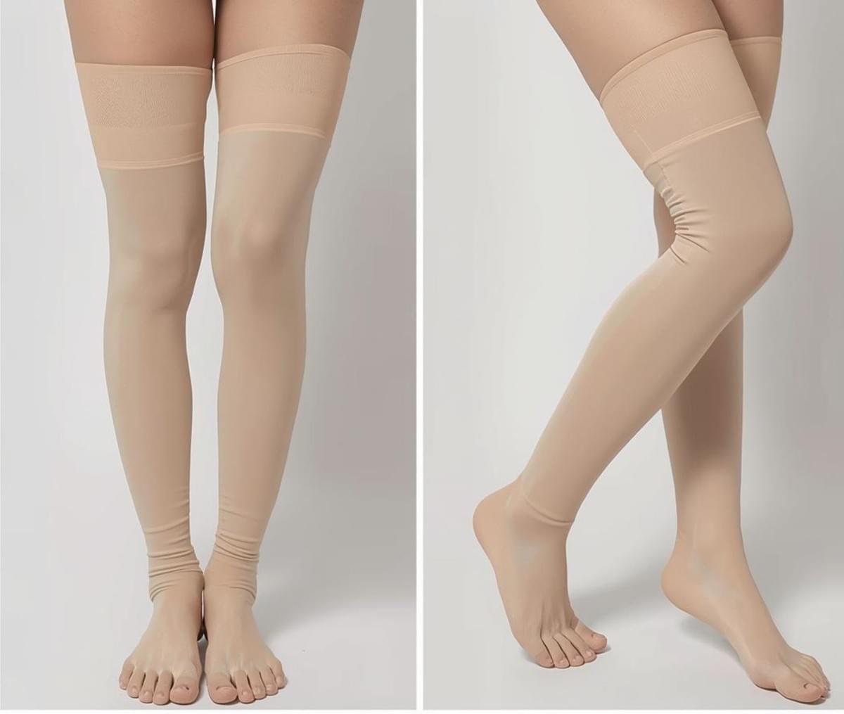 جوارب طبية ضاغطة - منتصف الفخذ 20-30ملم