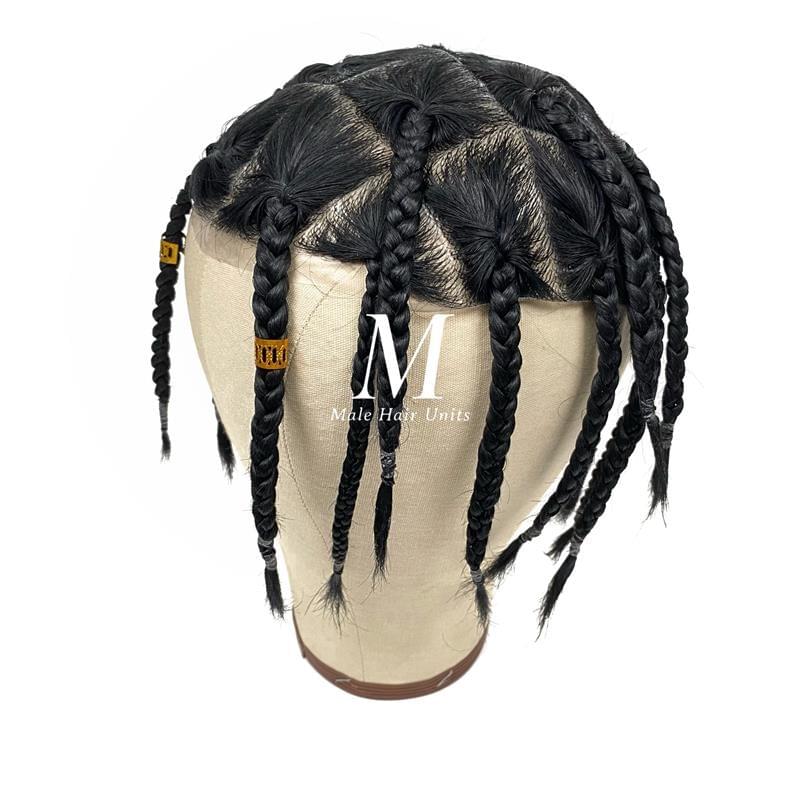 Box braids hair unit