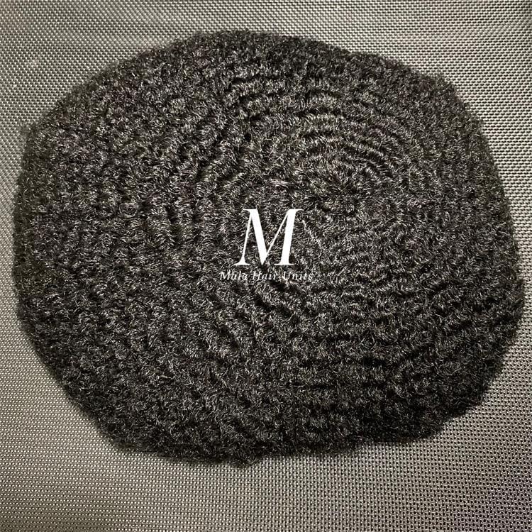 Lace wave men weave jet black