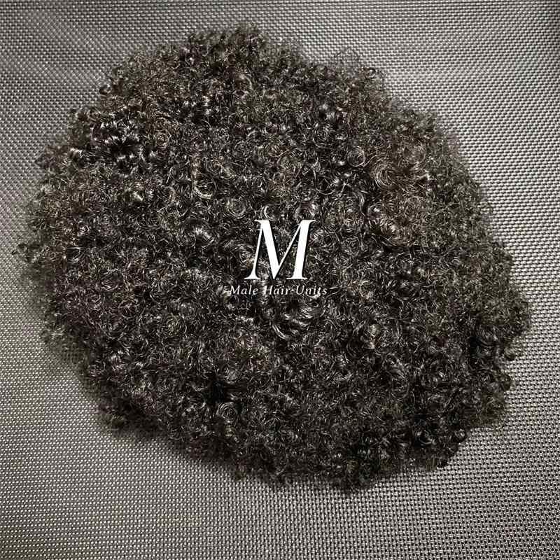 PU Dominican curl hair unit black