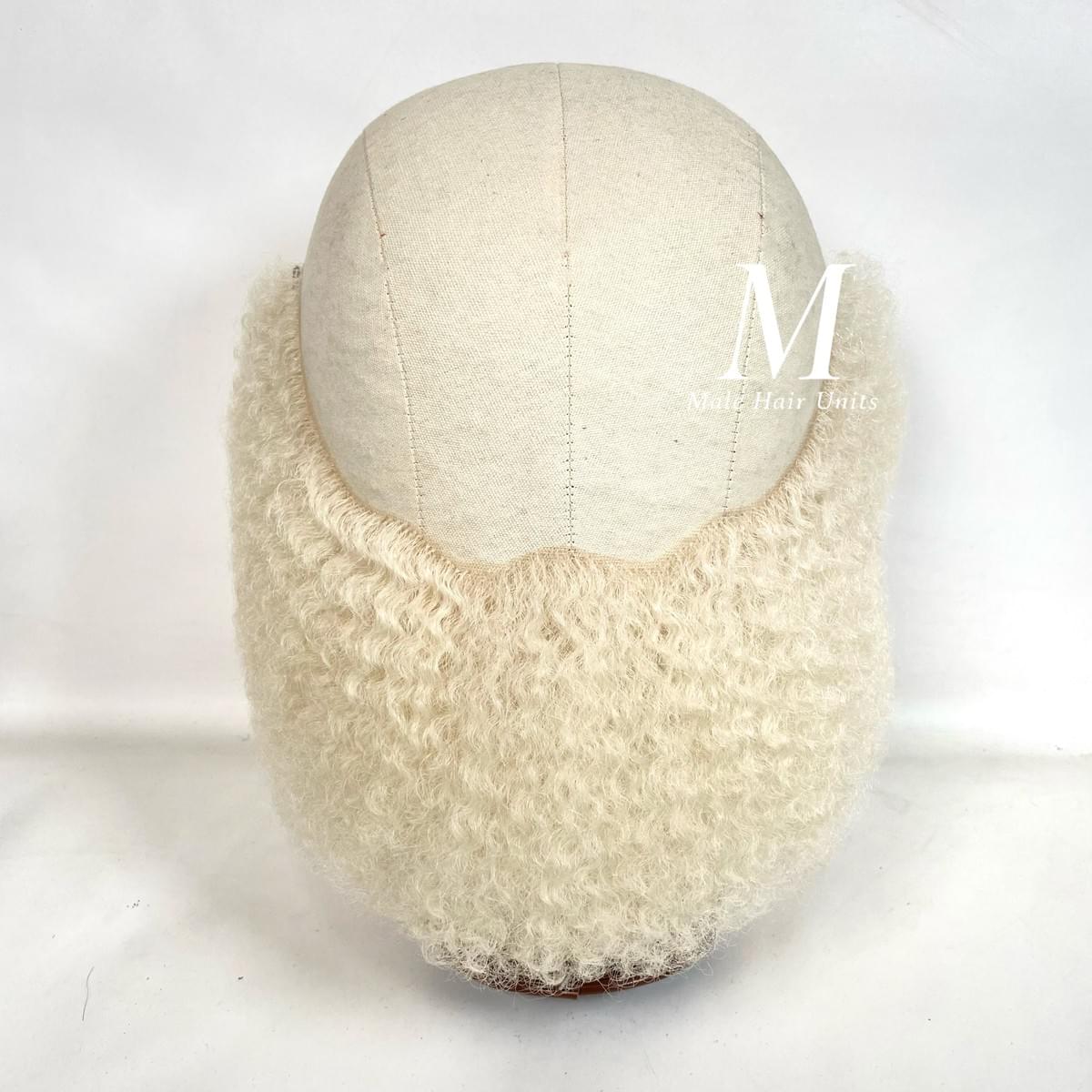 Full lace beard unit for men