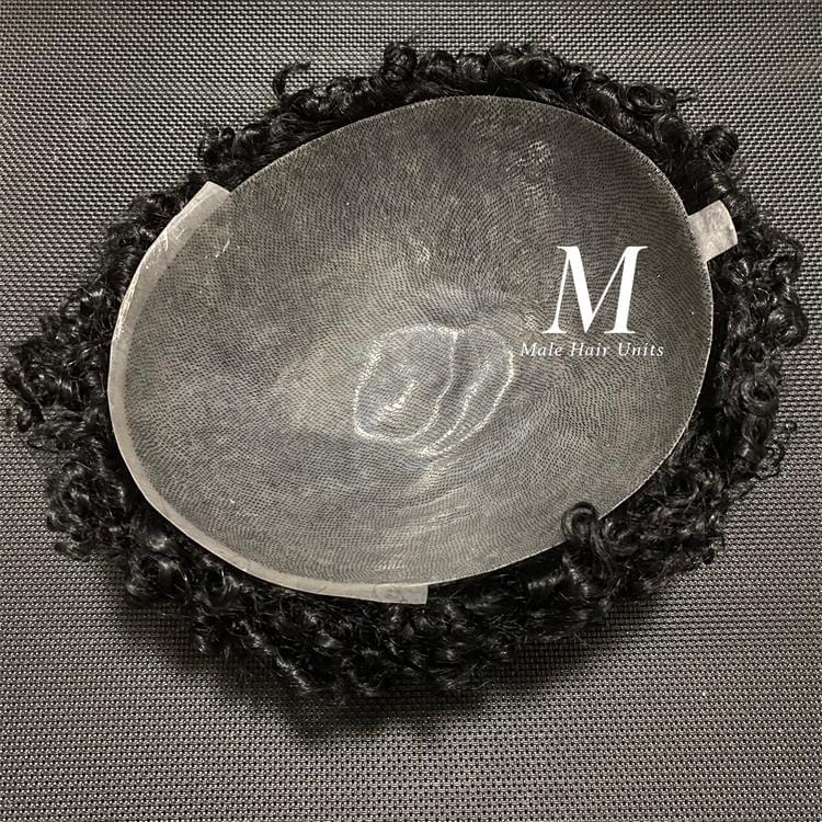 Poly high top curls jet black