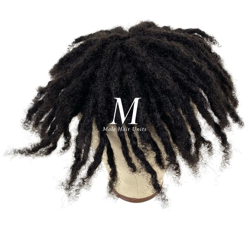 PU man weave dread unit black