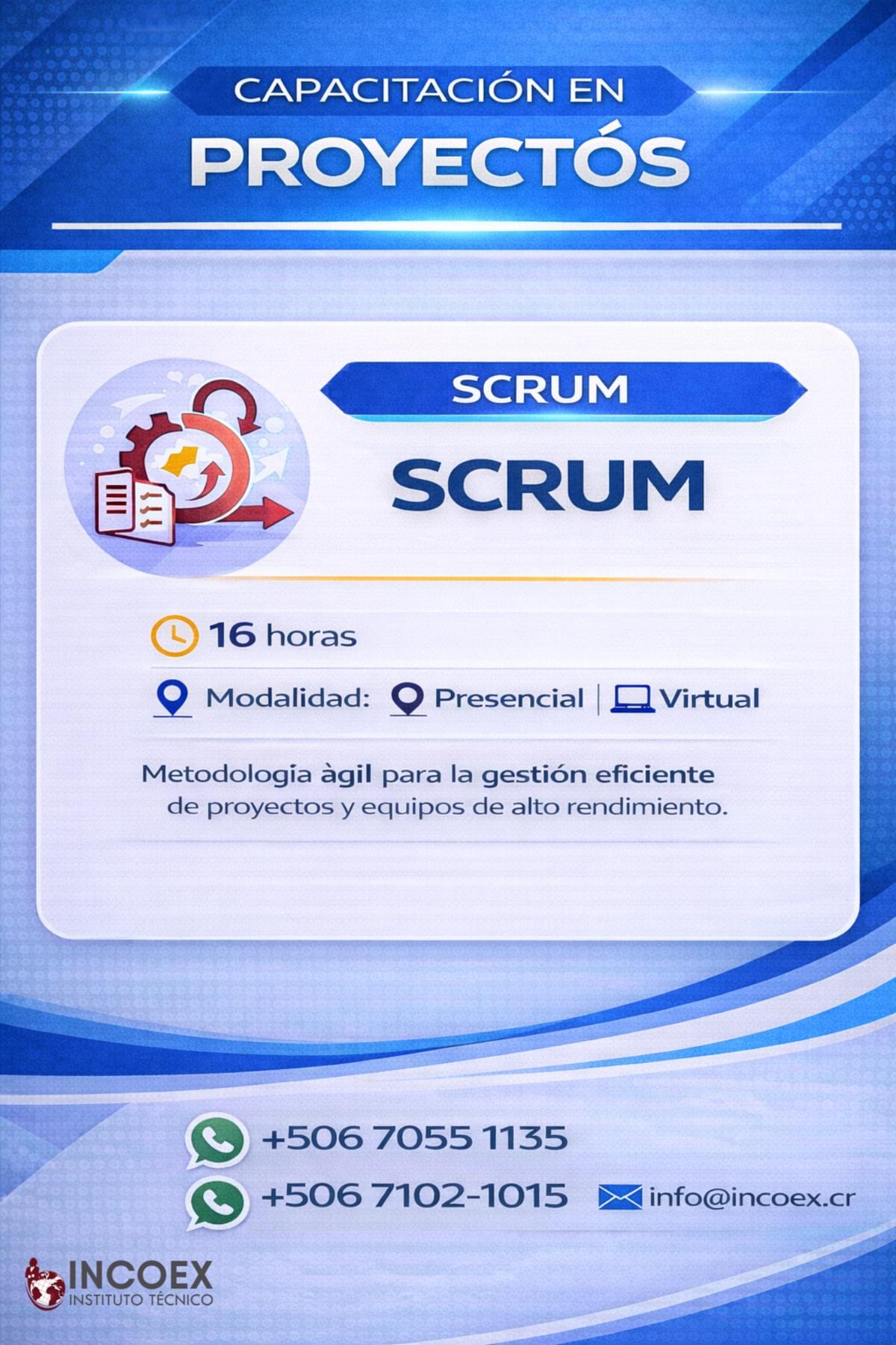 We offer modalities of study in person and virtual, allowing our students to choose the option that best suits their needs. Flexible Modality What do we do Technical professional institute in Costa Rica that offers technical careers, specialized training, and practical training oriented to the labor market. We have updated programs, qualified teachers, and in-person and virtual modalities.