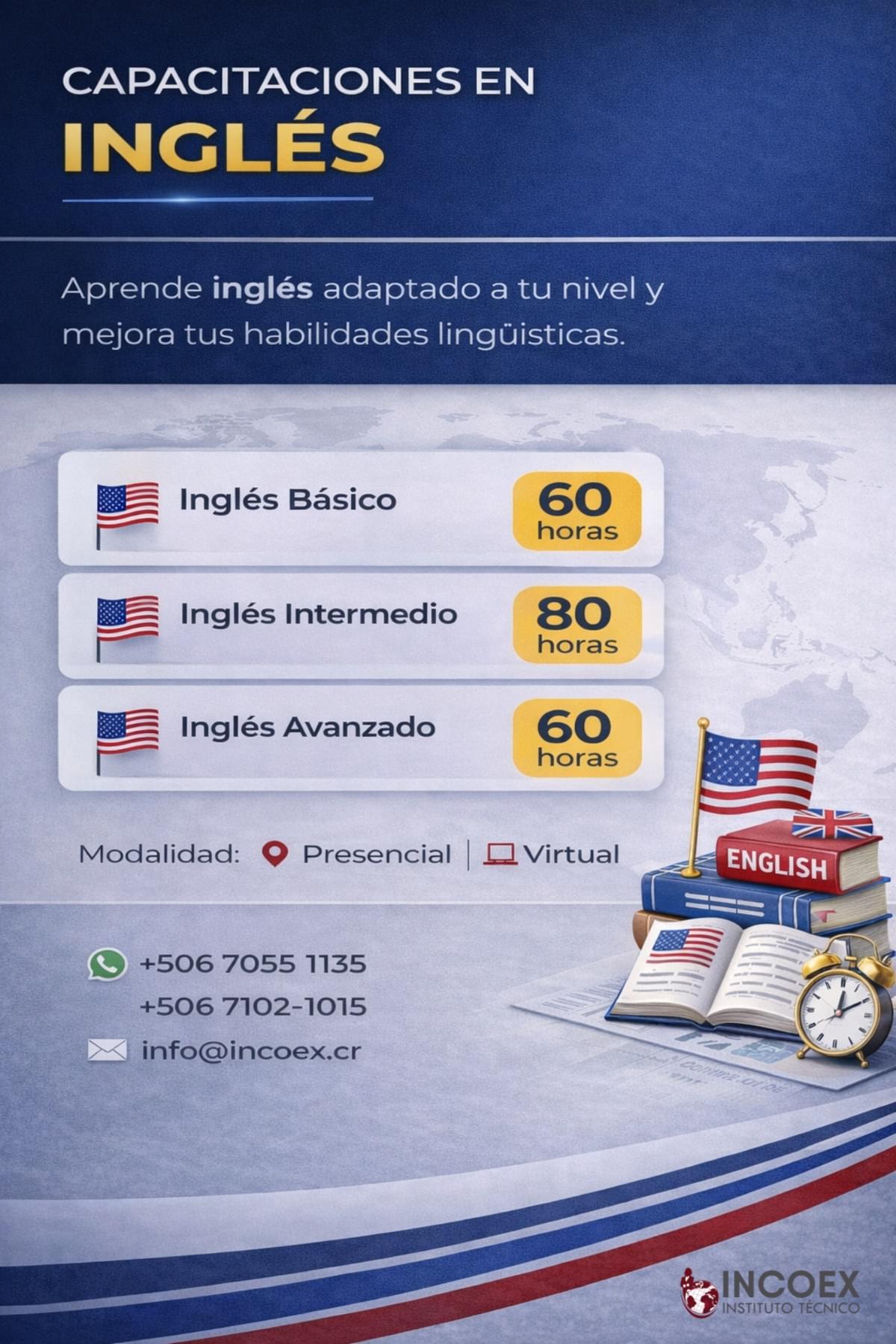 We offer modalities of study in person and virtual, allowing our students to choose the option that best suits their needs. Flexible Modality What do we do Technical professional institute in Costa Rica that offers technical careers, specialized training, and practical training oriented to the labor market. We have updated programs, qualified teachers, and in-person and virtual modalities.
