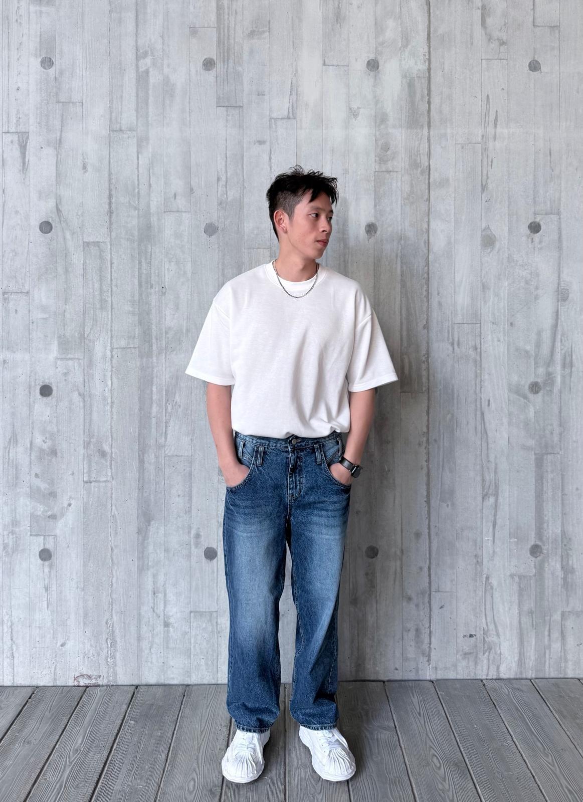 90% cotton 4色男士T-shirt 
