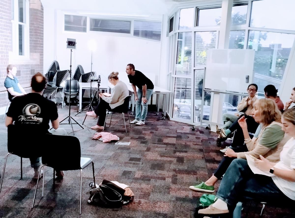 Taping a Self-Tape with directorial notes and performance feedback