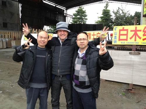 Kimira quartz stone customer