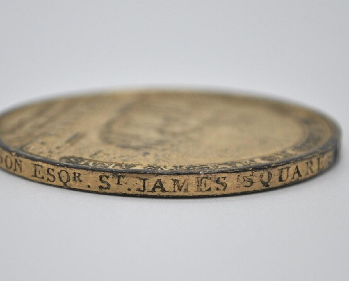 1798 Great Britain - Davison's Nile Medal - Gilt Bronze