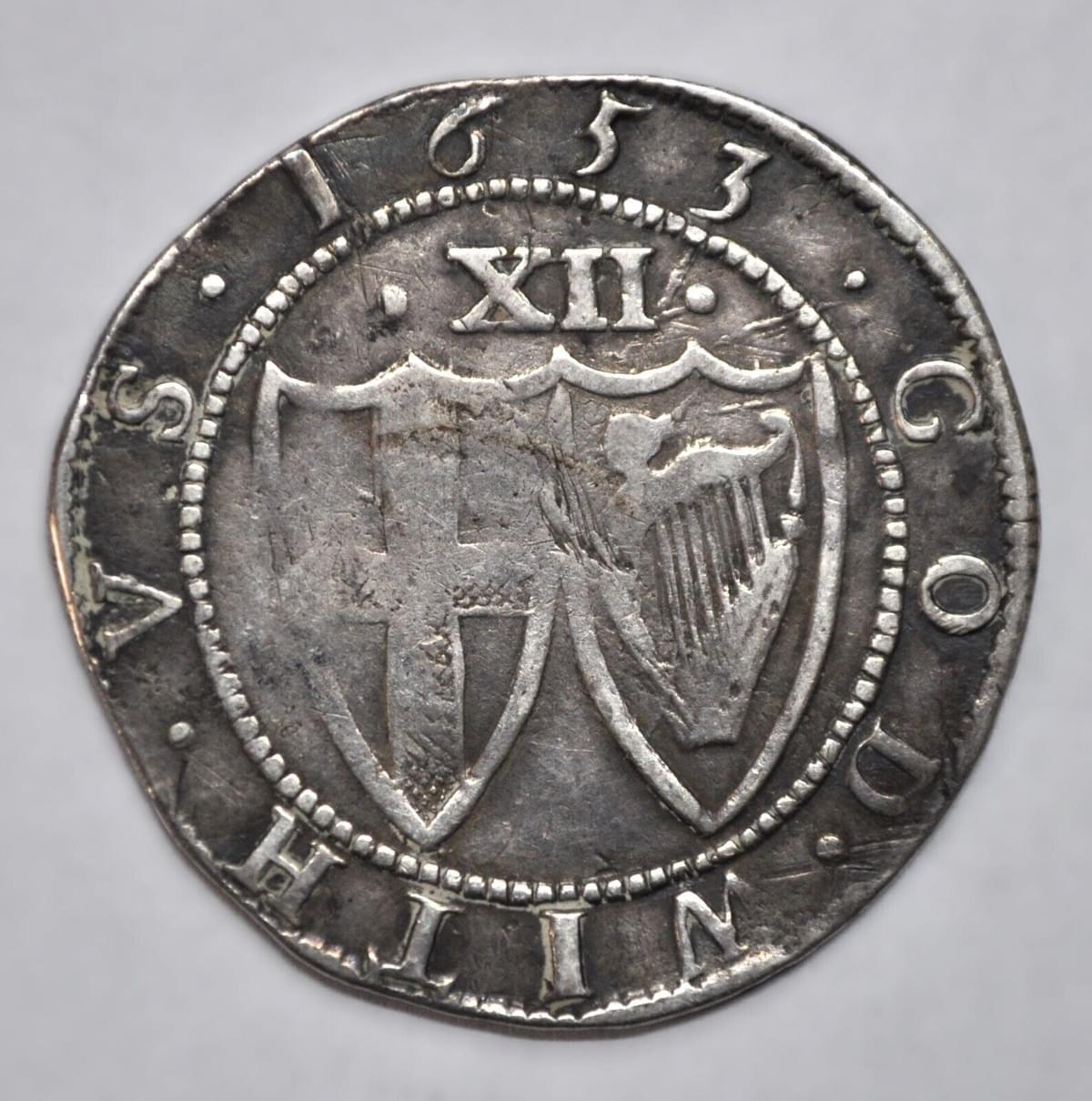 Have one to sell? Sell it yourself 1653 Commonwealth of England - Shilling - S.3217