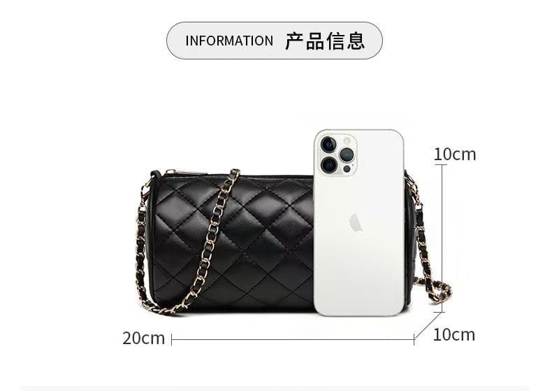Custom bucket bag Light luxury bag shoulder chain crossbody bag for women