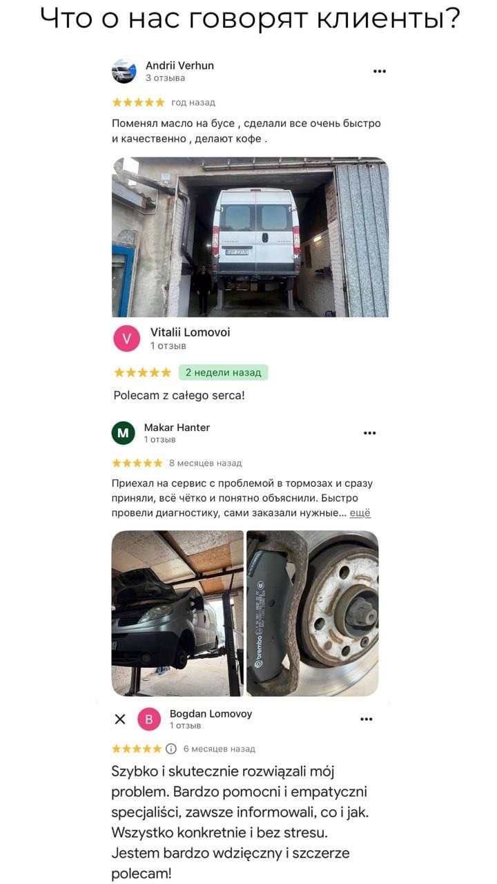 Что о нас говорят клиенты