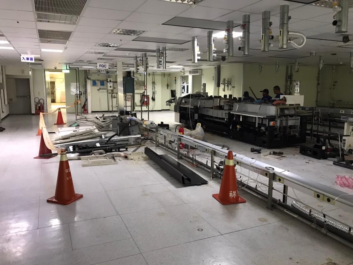 隧道式設備拆除清運