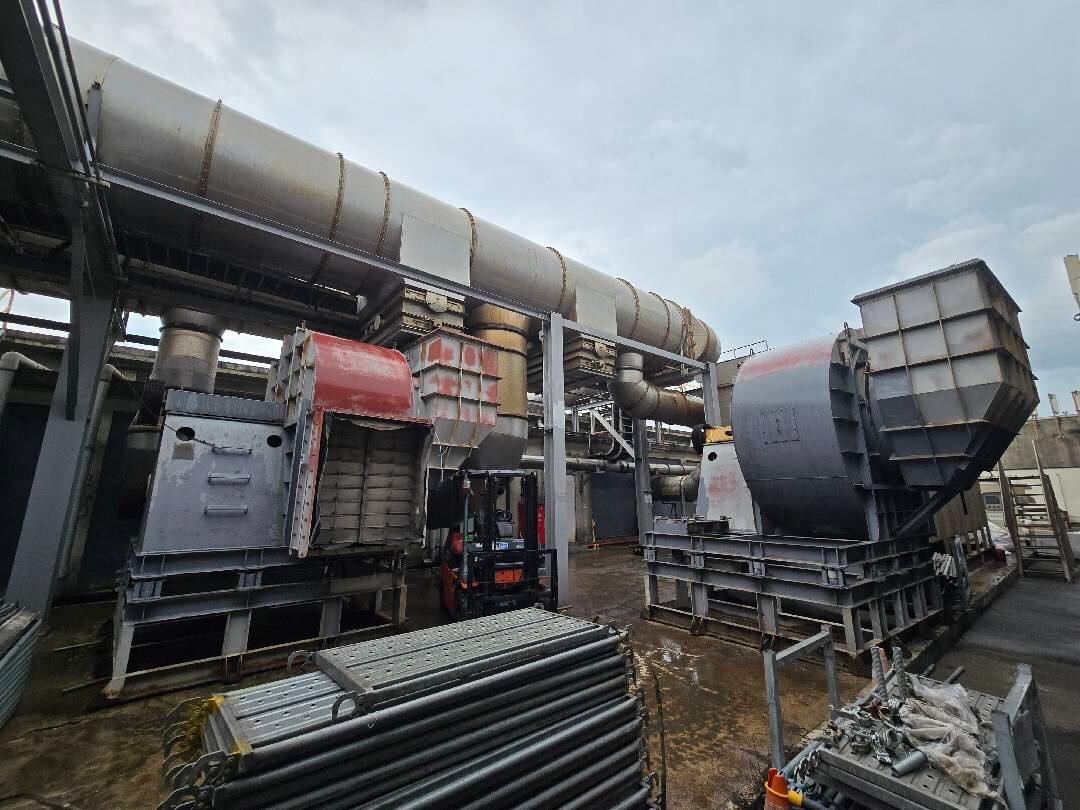 廠務系統排氣系統拆除清運