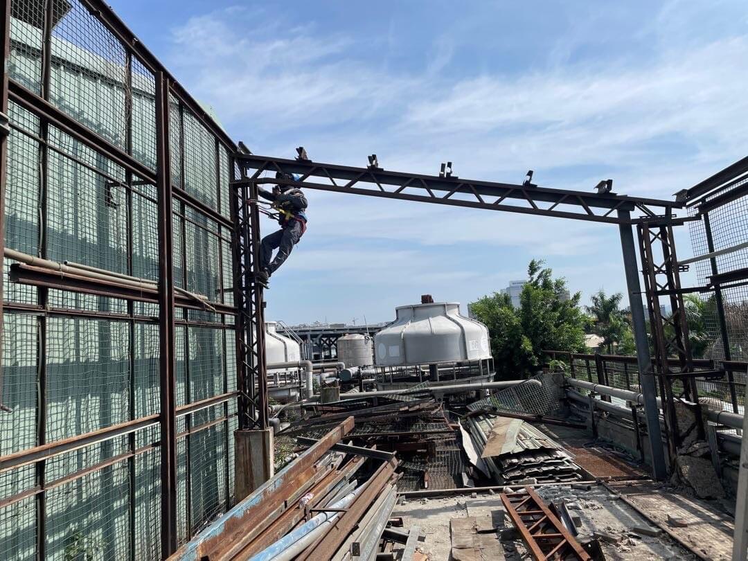 屋頂鐵皮屋拆除