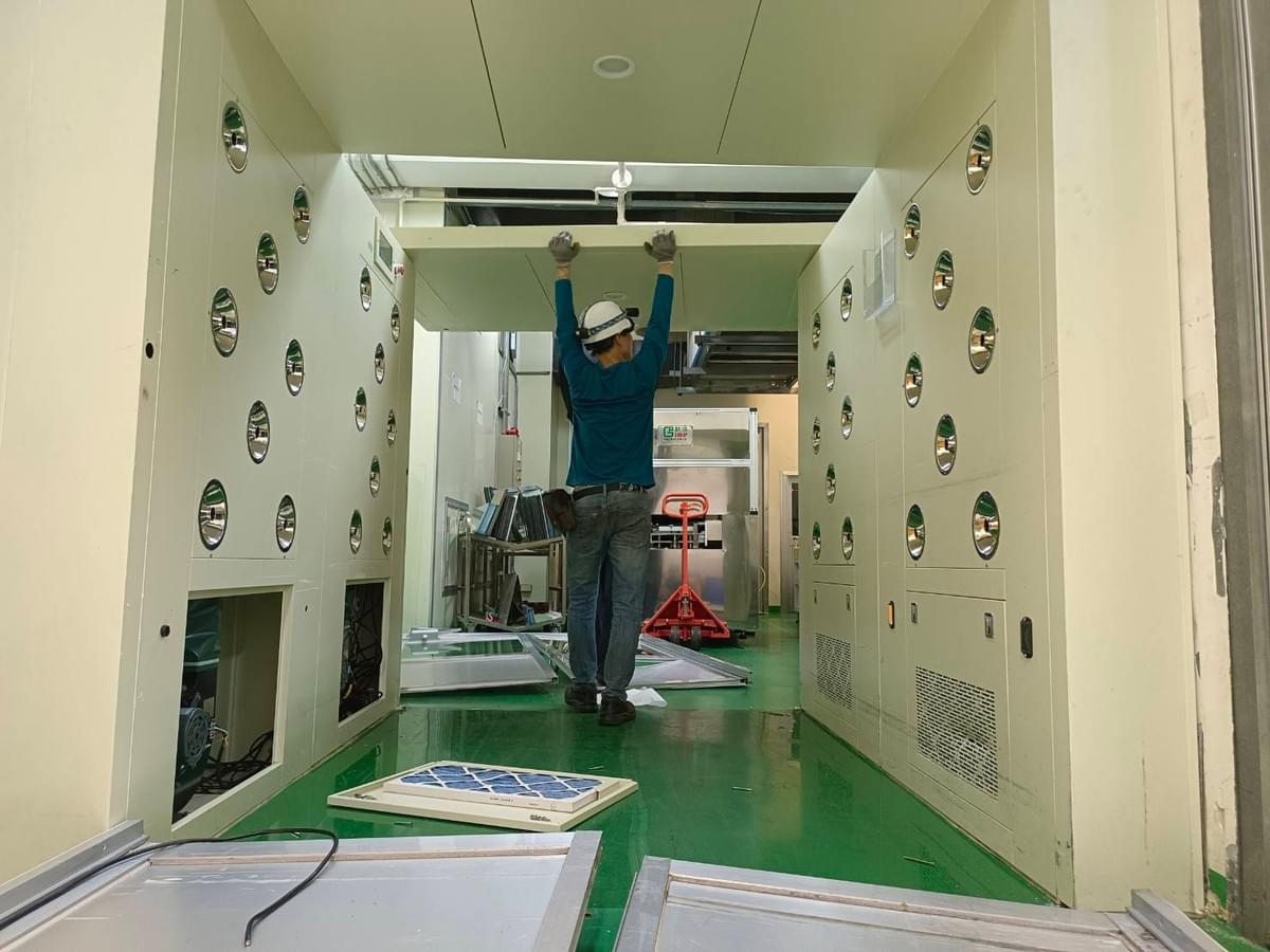 無塵室Air shower拆除清運