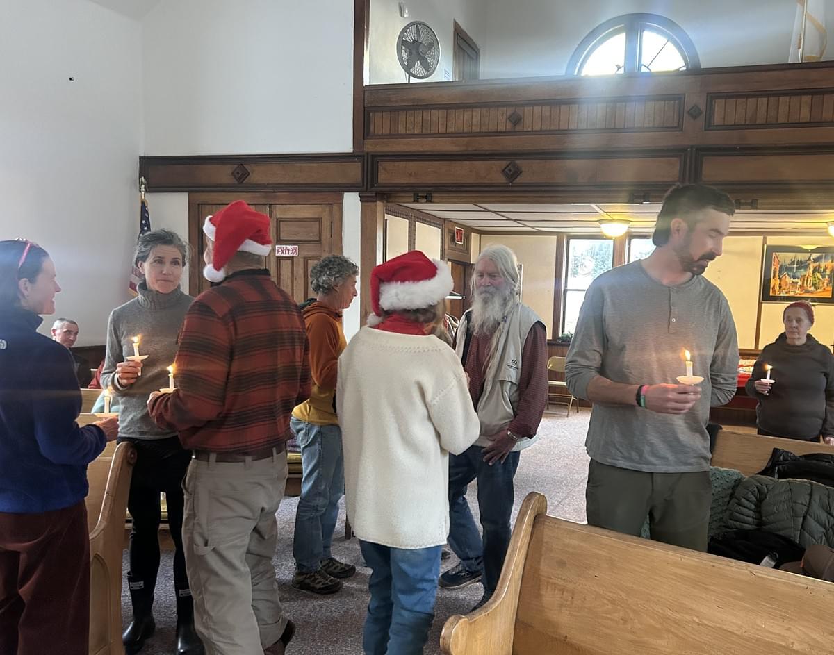 Rico CO community winter solstice celebration 2026 - candelighting.