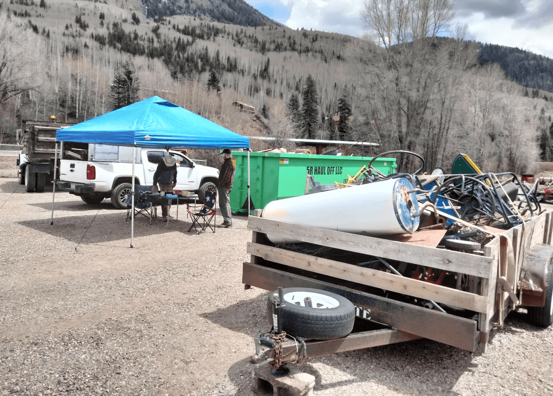 Rico CO town cleanup May 9, 2026