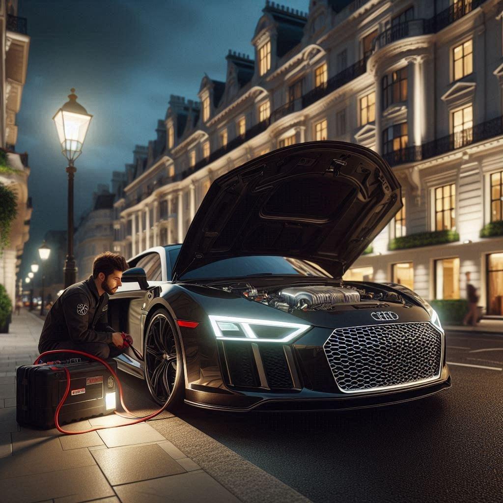 Dead battery jumpstart needed