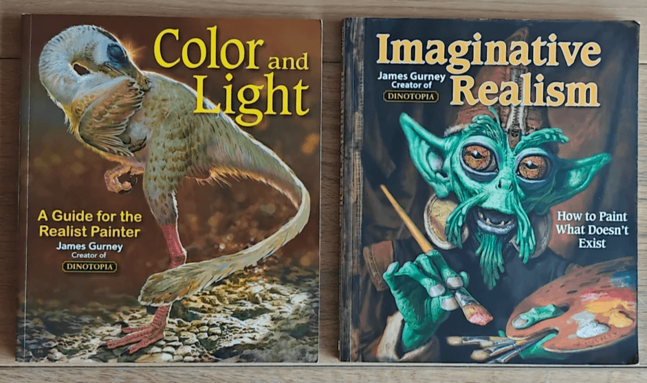 Boeken voor nature journaling en natuurtekenen, James Guerney