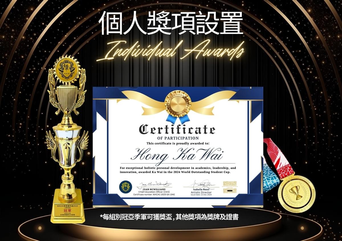 世界傑出學生盃2025