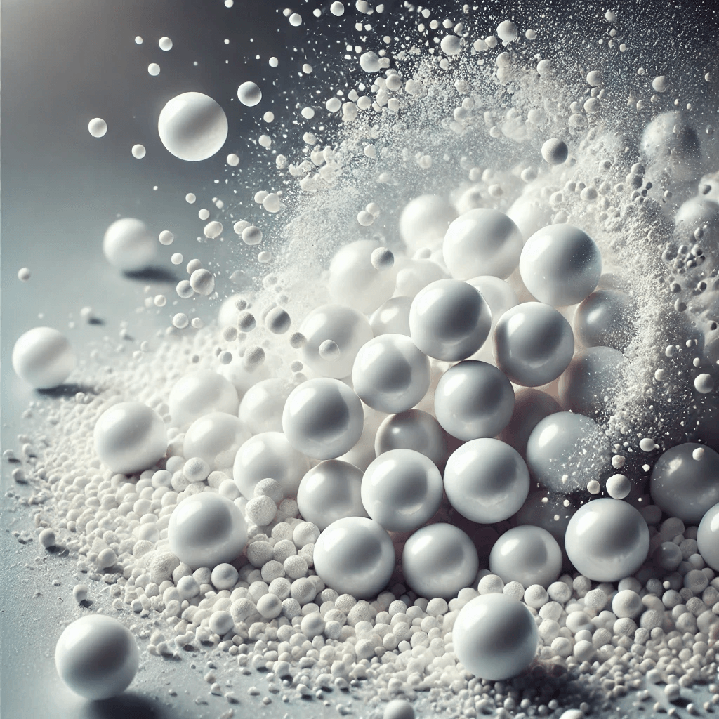 Explore our extensive range of high-performance zirconium-based materials designed to elevate your production processes. Premium Zirconium Solutions for Your Industry brighture materials authorized dealer of Saint-Gobain ZirPro which is specializing in zirconium-based materials, including ceramic grinding beads, blasting and peening media, and zirconium oxide powders. These products are engineered to meet the demanding requirements of various industries worldwide. 
Product Offerings:
Ceramic Grinding Beads: Designed for high-energy milling and dispersing applications, these beads are essential in processes such as paint and coatings production. They are available in various compositions, including fused zirconium silicate and cerium or yttria-stabilized zirconia, with densities ranging from 1.65 to 3.8 kg/liter. 
Blasting and Peening Media: These ceramic media are utilized in surface treatment processes to enhance material properties and surface finishes. 
Zirconium Oxide Powders: Offered in a wide range of compositions, these powders cater to applications in sectors such as aeronautics, automotive, and electronics.