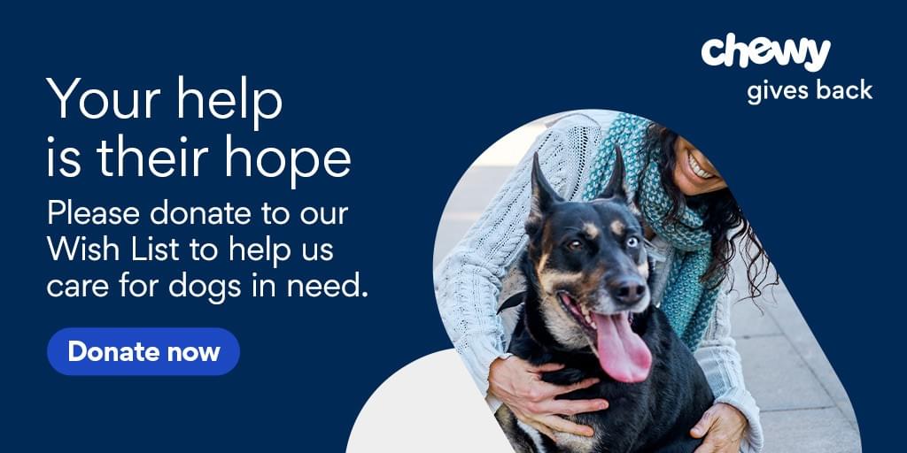 Chewy Gives Back Donation Site