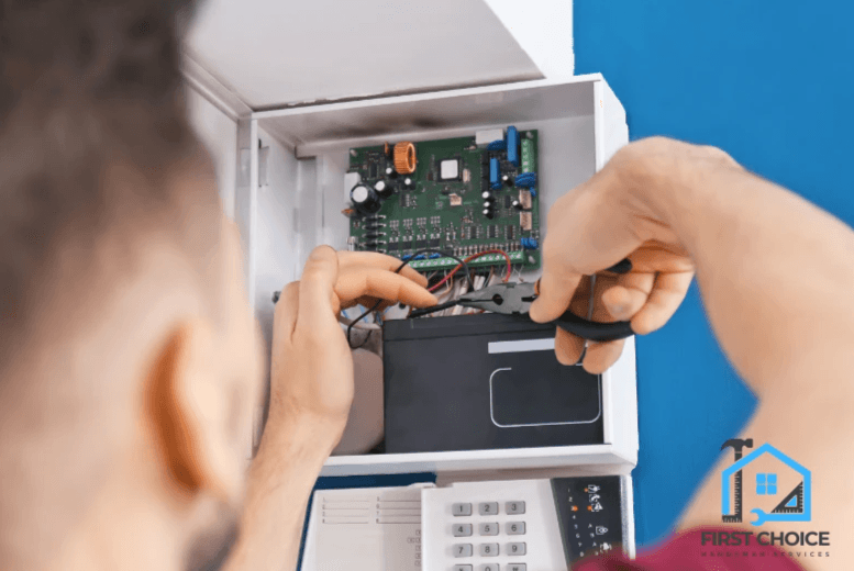 Comprehensive Home Repair and Improvement Services Your Trusted Handyman in York County First Choice Handyman in located in York County, Maine. The services we provide are: 
•	Carpentry
•	General Repairs
•	Assembly
•	Flooring and Tile
•	Remodeling
•	Minor Plumbing and Electrical
•	Painting
•	Home Security Cameras
•	Alarm system installation
•	Smart Home Installation
Whether it’s home repairs, maintenance, or home improvement projects, we are here to help you tackle tasks big and small. Our skilled team is ready to assist with everything from plumbing issues and electrical work to drywall repairs and painting. We pride ourselves on delivering high-quality workmanship and reliable service with a personal touch. Living in Maine, we know the unique needs of local homeowners and are committed to ensuring your satisfaction. Our flexible scheduling and transparent pricing make it easy for you to get the assistance you need when you need it. Trust us to handle your project efficiently and professionally, allowing you to focus on what truly matters—enjoying your home. Let’s get started on improvi