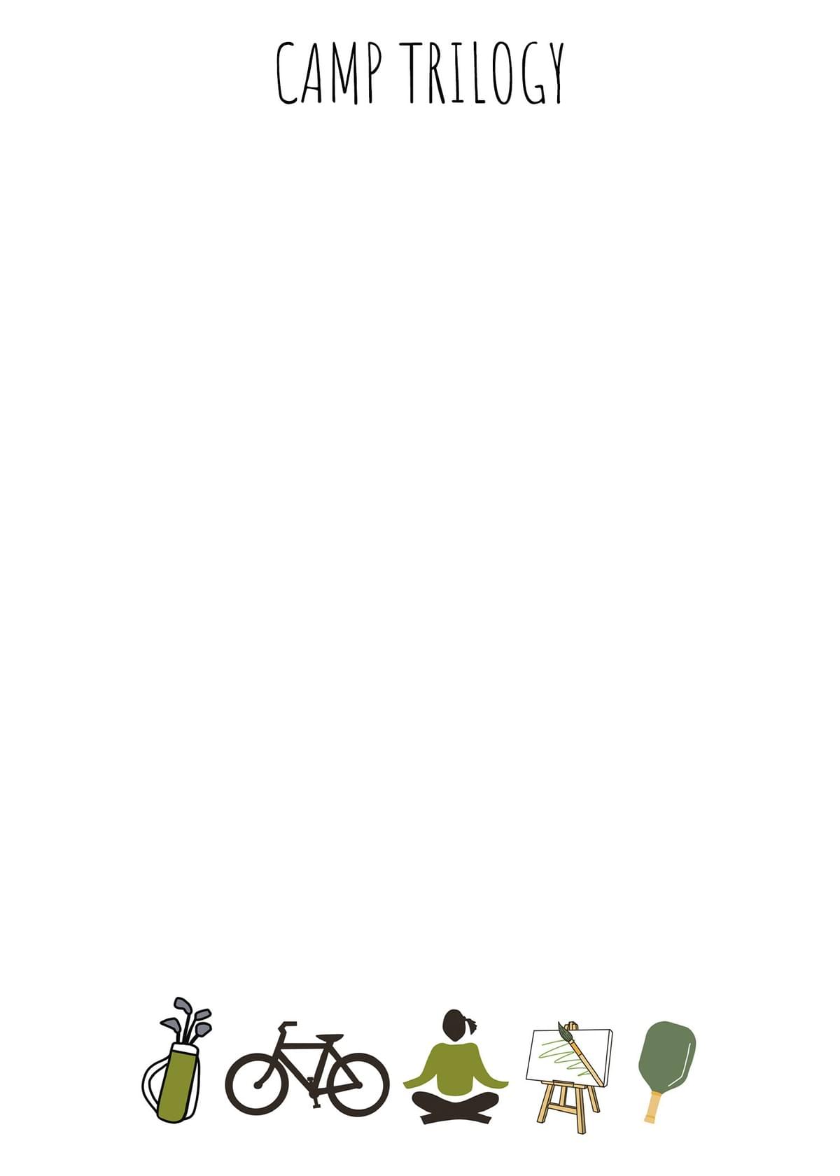 Vistancia Activities Memo Pad 1