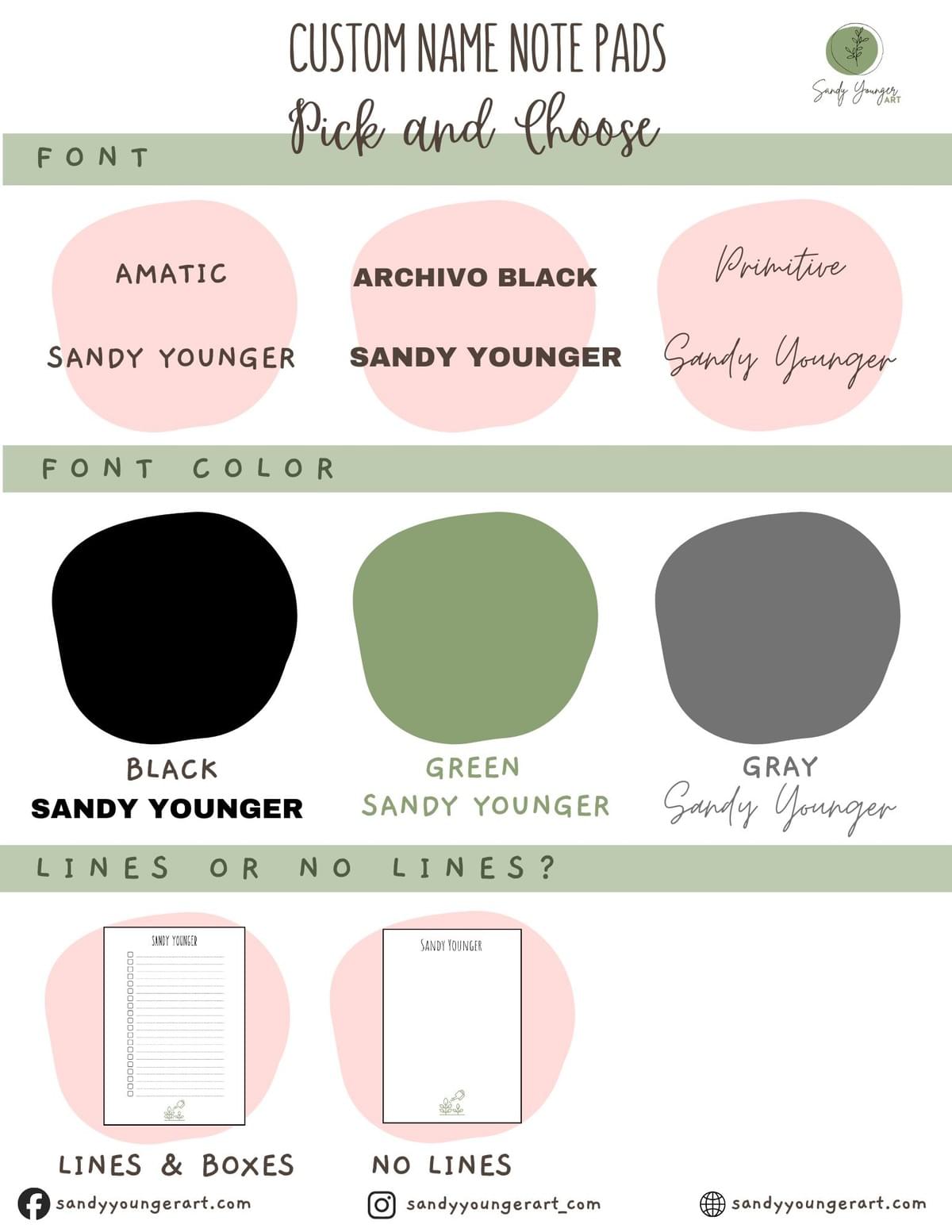 YOUR NAME HERE - Custom Note Pad