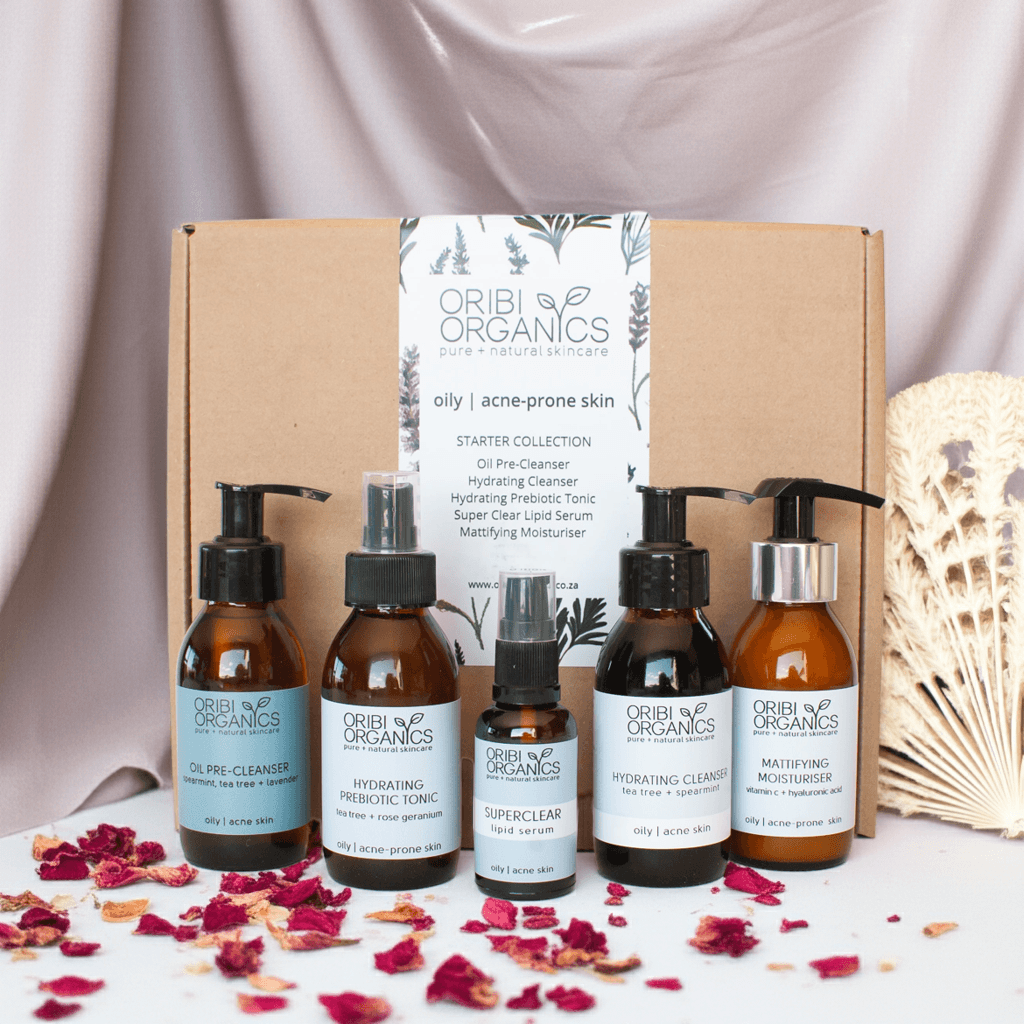Oribi Organics - Starter Skincare Set for Oily | Acne-Prone skin 